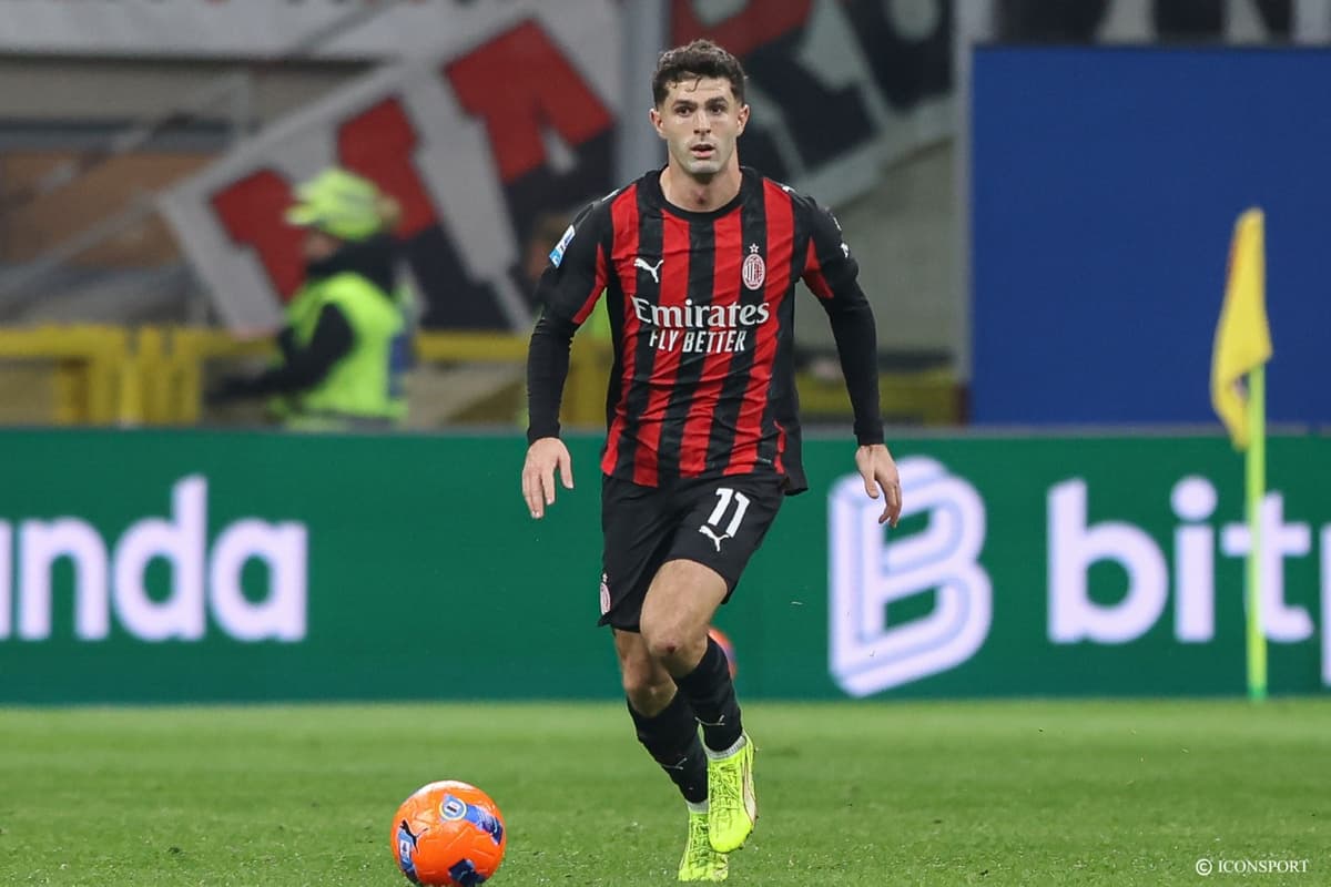 AC Milan : Pulisic reprend l’entraînement avant Pise