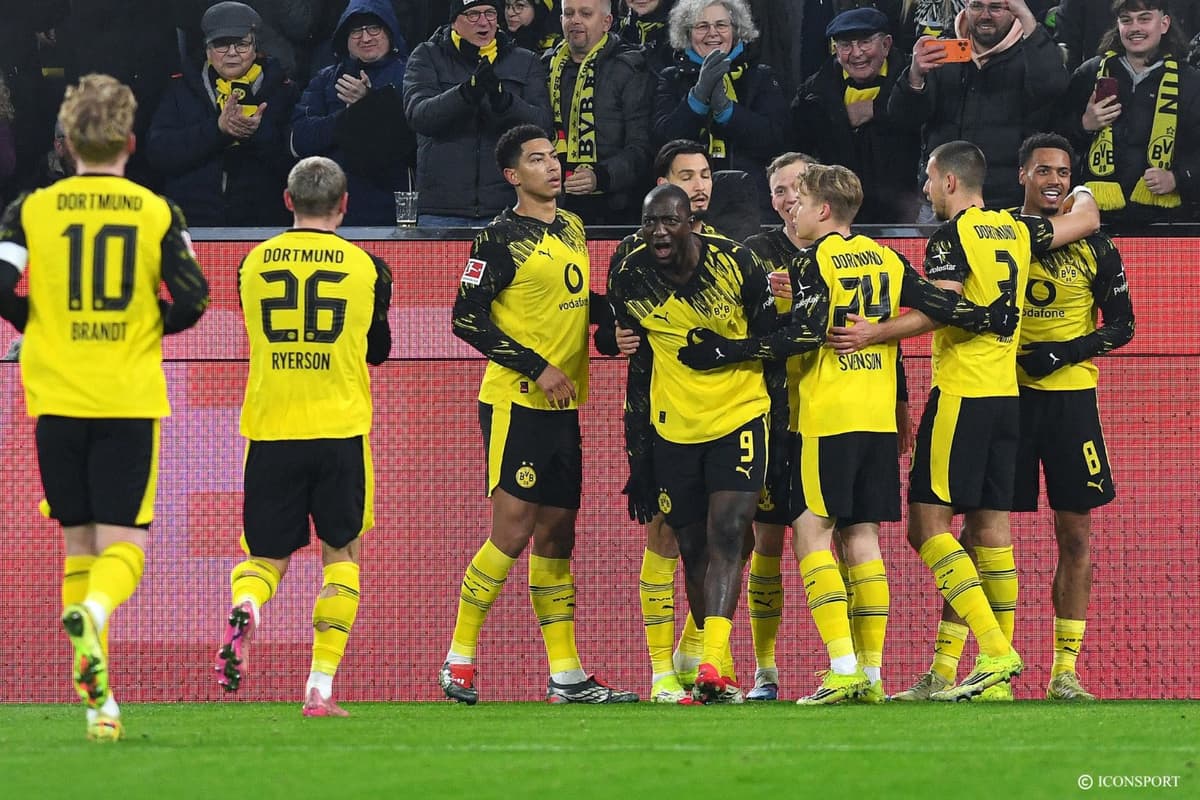 Borussia Dortmund domine Mayence en Bundesliga (J22)