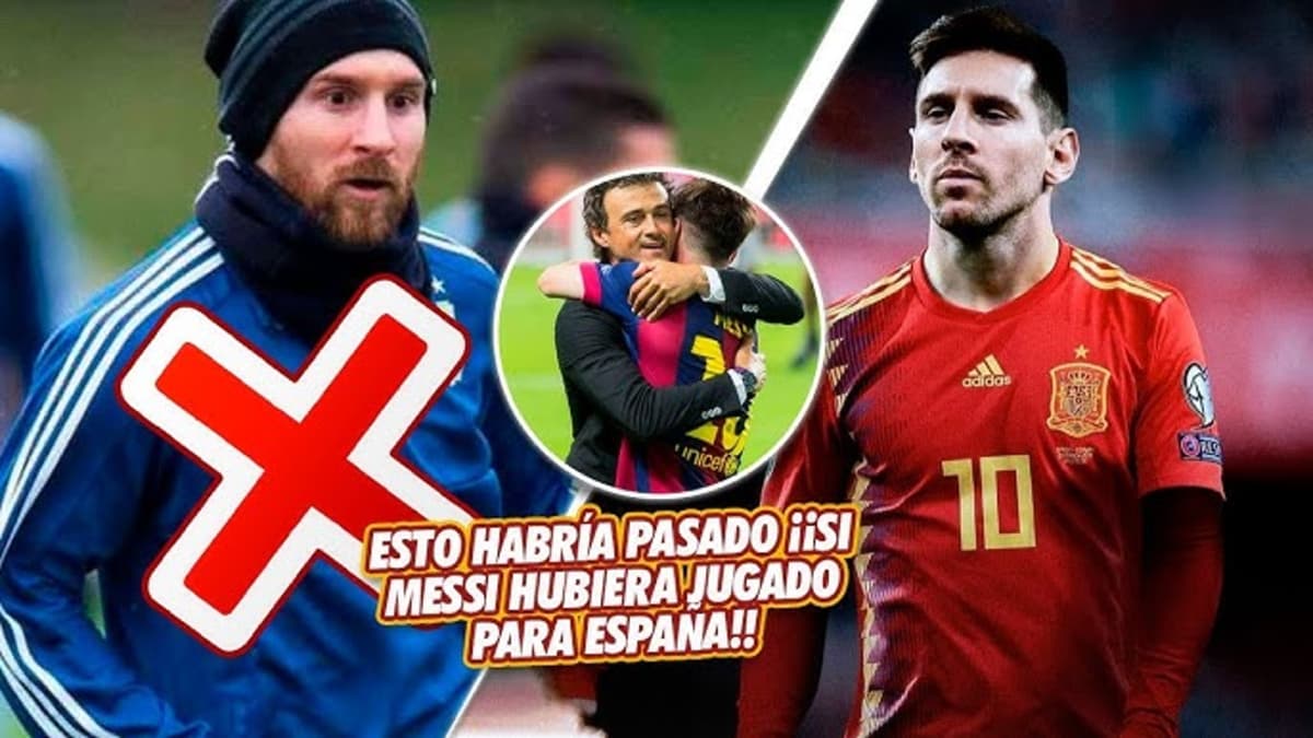 Lionel Messi aurait pu jouer pour l’Espagne