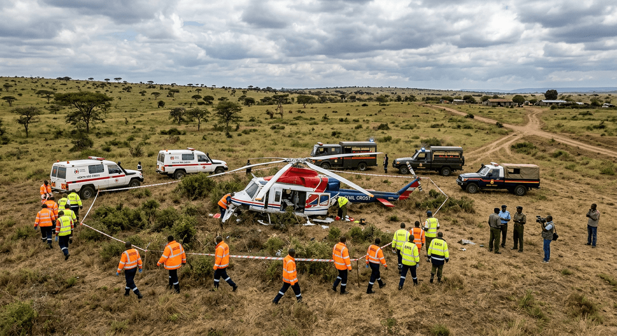 Kenya: le député Johana Ng’eno parmi les six victimes d’un crash d’hélicoptère