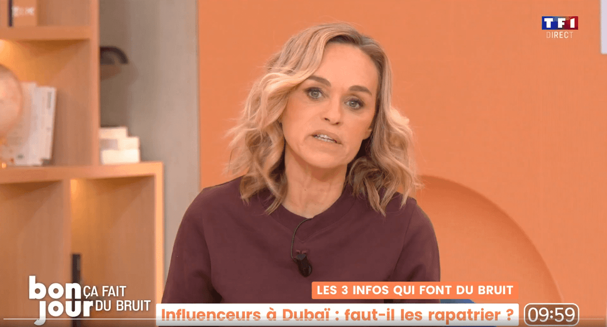Cécile de Ménibus critique Élodie Gossuin, bloquée à Dubaï avec sa famille