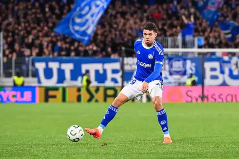 Football : le milieu de Strasbourg Samir El Mourabet, veut jouer pour le Maroc