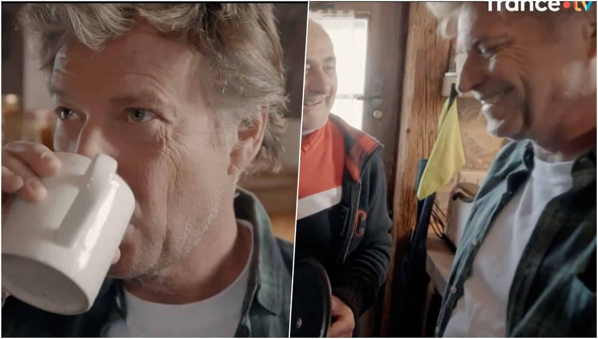 Laurent Delahousse rit aux éclats pendant 20h30 le dimanche après une remarque sur les haricots blancs