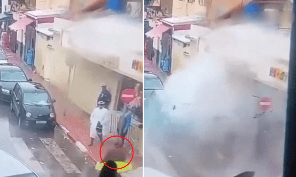 Algérie : double explosion à Blida, en pleine visite papale à Alger (images)