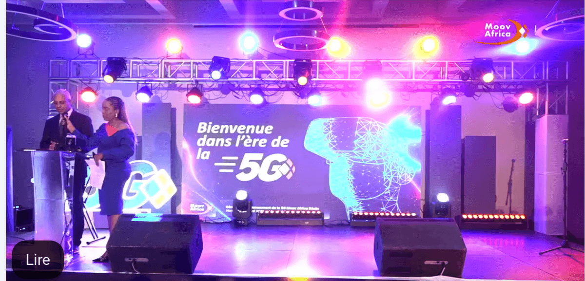 Bénin: Moov Africa lance la 5G et affiche ses ambitions numériques