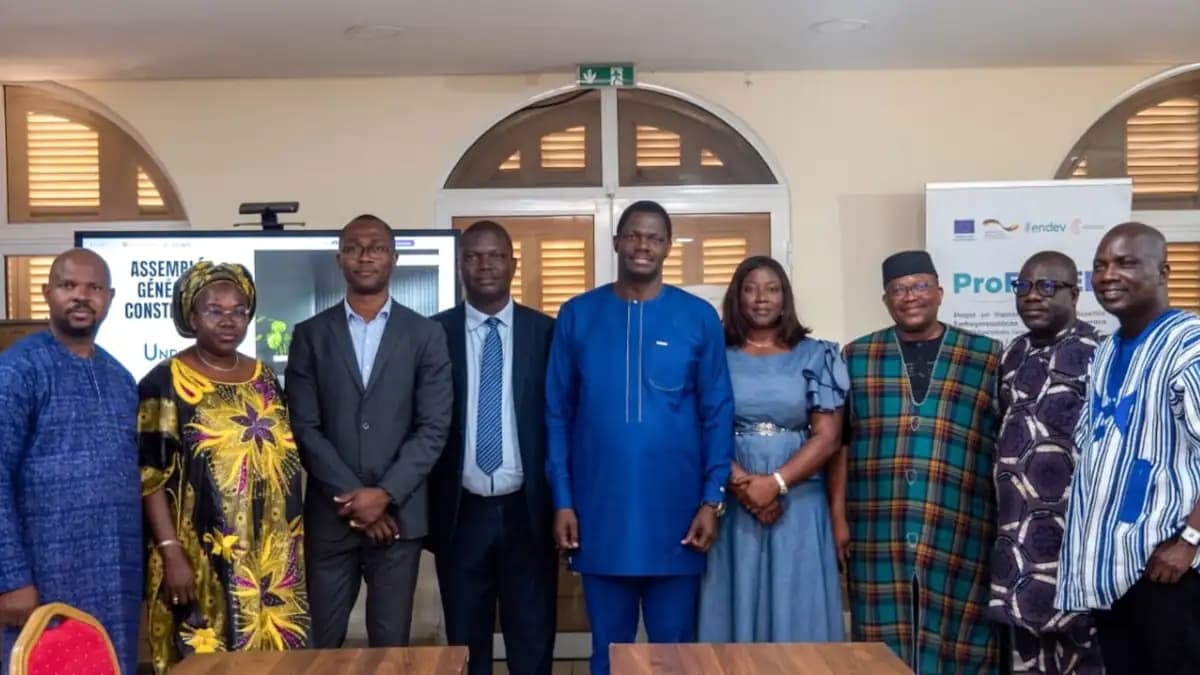 Bénin : Léonard Dossou prend la présidence de l’Union Nationale des Petites et Moyennes Entreprises