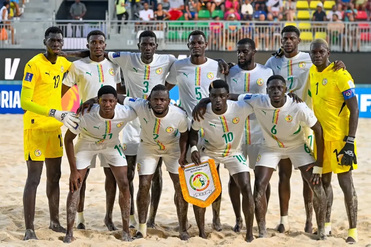 Le Sénégal désigné pays hôte de la CAN Beach Soccer 2026