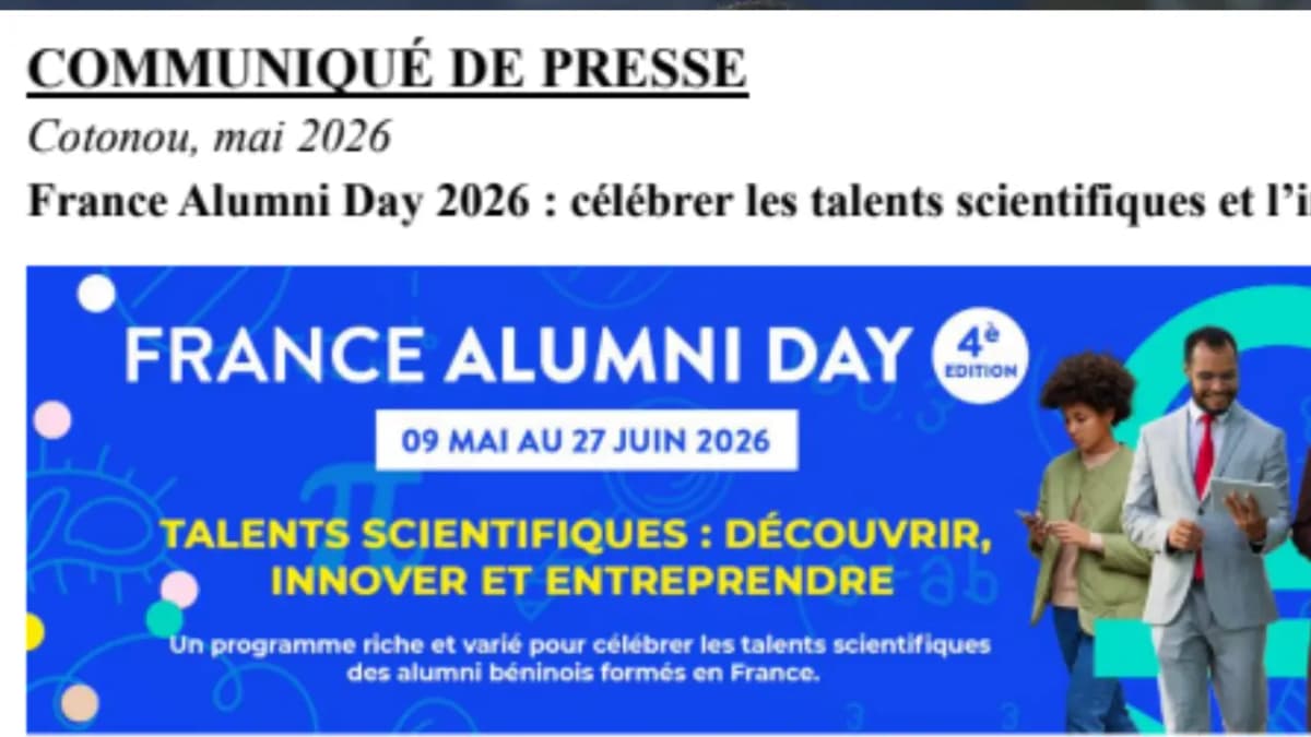 Bénin : la science et l’innovation au cœur de France Alumni Day 2026