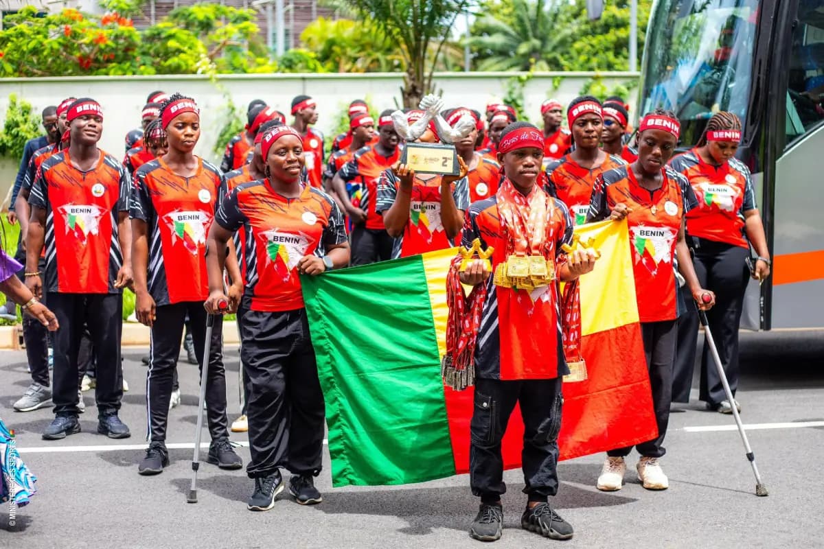 Tapis rouge pour les ferristes Béninois après leurs 76 médailles à Accra