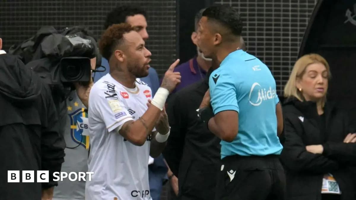 Santos : Neymar écarté du terrain par une erreur d’arbitrage