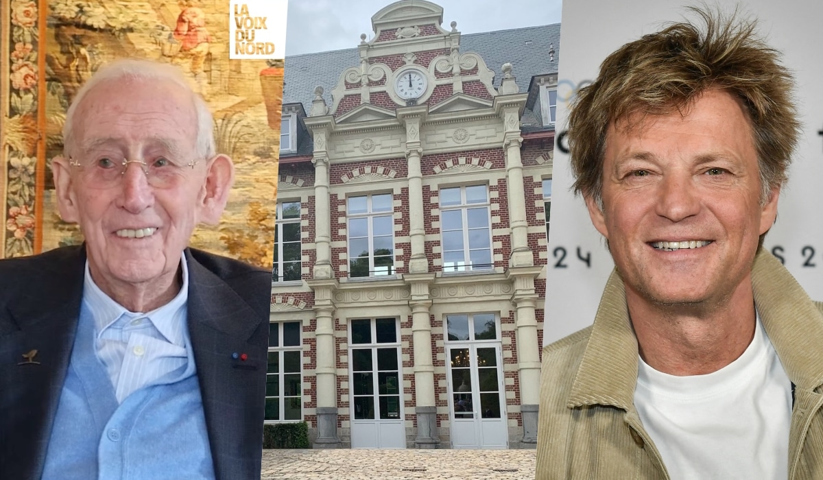 Gérard Mulliez milliardaire habite un château dans la ville natale de Laurent Delahousse