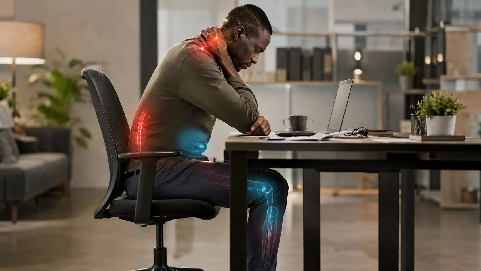 Ce qui se passe dans votre corps quand vous restez longtemps en position assise
