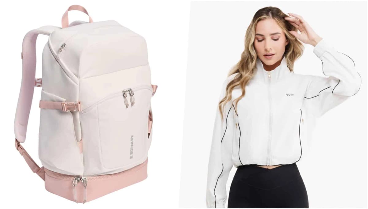 Gourde, baskets, coupe-vent : 15 pièces mode pour randonner chic et bien équipée