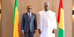 Bénin : après Dakar et Bamako, Romuald Wadagni reçu par Horta Inta-A Na Man, chef de la junte en Guinée-Bissau