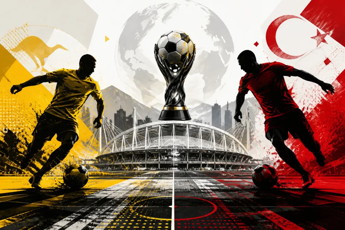 Illustration du match Australie VS Turquie, le 14/06/2026 05:00, stade BC Place