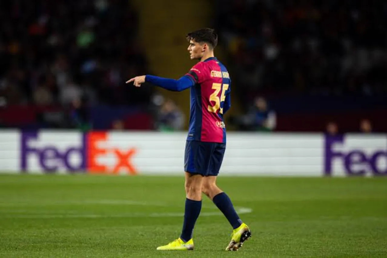 e défenseur du FC Barcelone, Gerard Martin