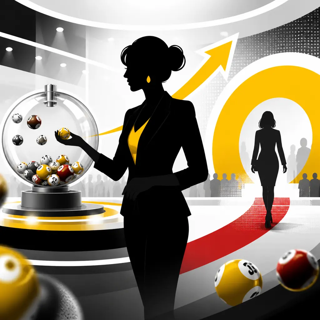 Illustration editoriale pour Élodie Villemus succède à Karine Ferri et présente les tirages du Loto sur TF1