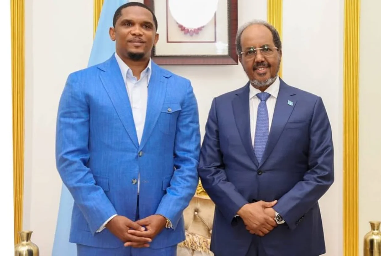 “I felt at home”: Samuel Eto’o visits Somalia in symbolic show of pan-African solidarity