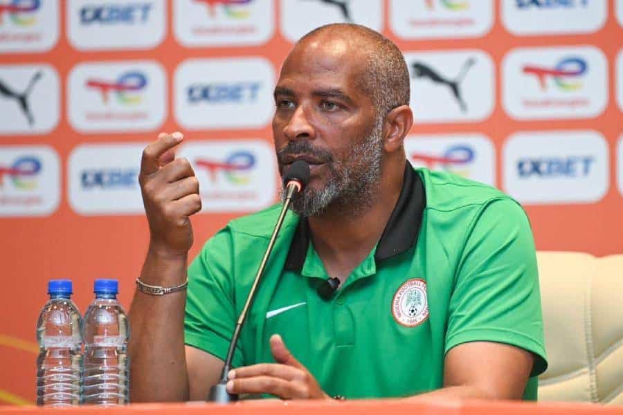 Eric Chelle is aiming high with Nigeria.