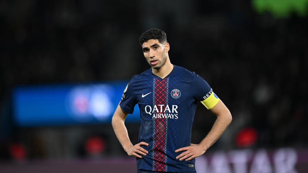 UCL, PSG: Hakimi ruled out for the return leg against Bayern.