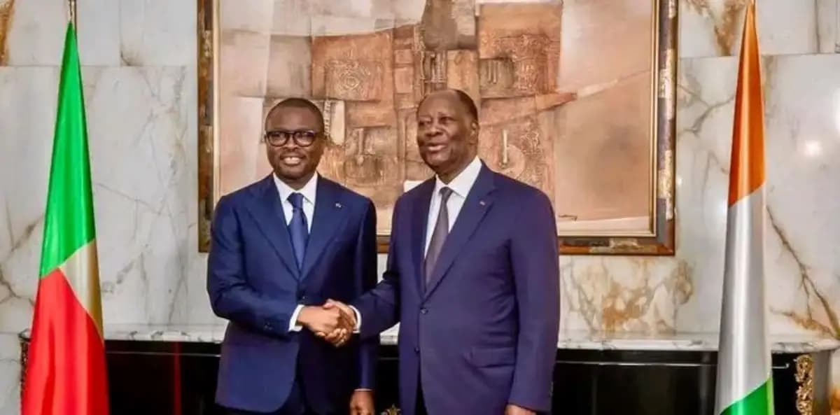 Diplomacy: in Abidjan, Romuald received by Alassane Ouattara