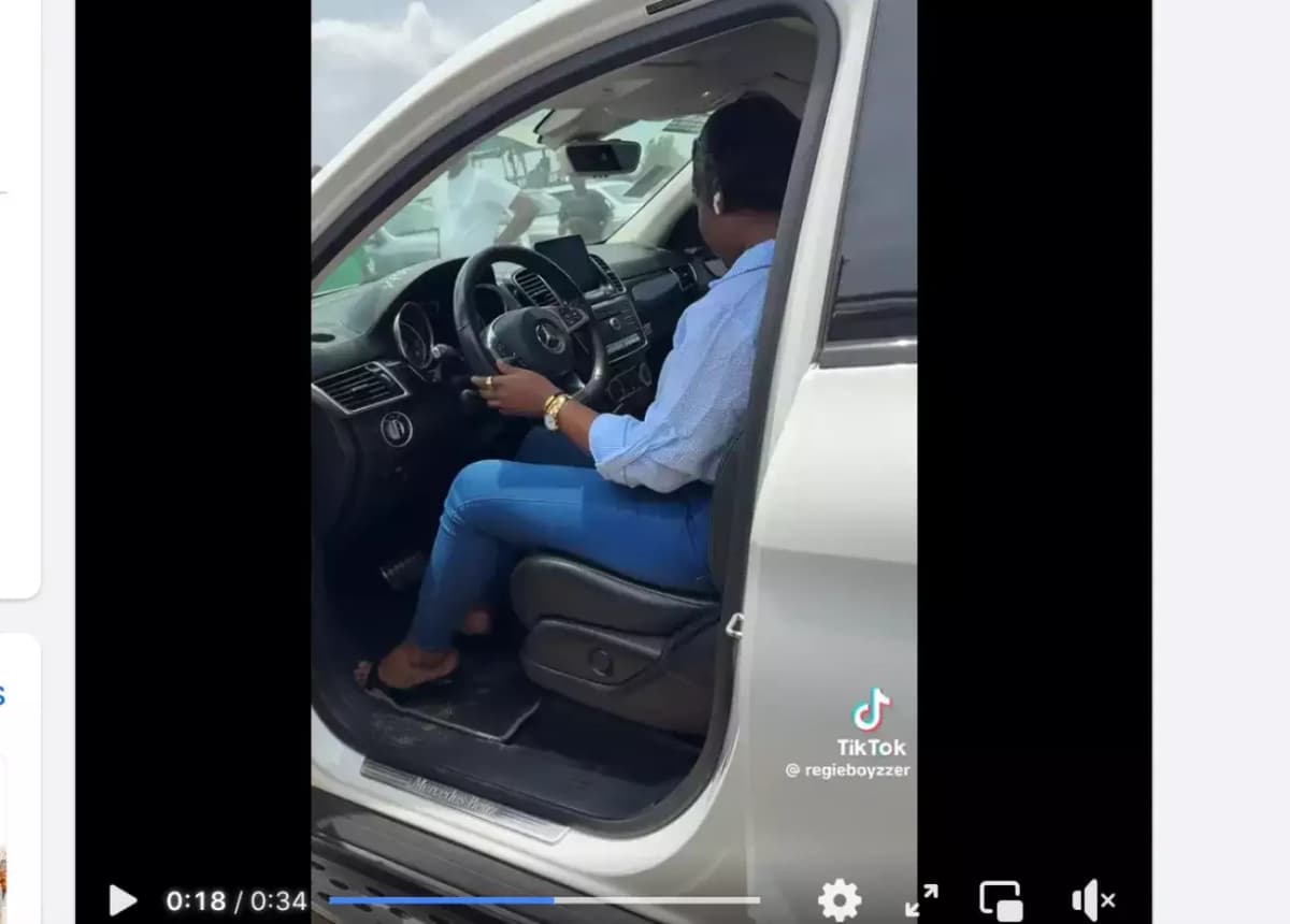 Benin: popular TikToker Régina Domingo Buys a Mercedes GLE 400 4Matic (Video)