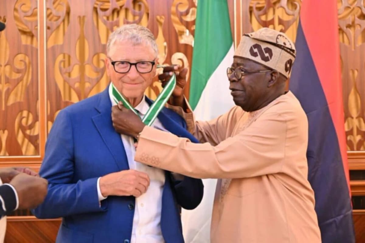 Bill Gates made Commander of the Order of the Federal Republic of Nigeria