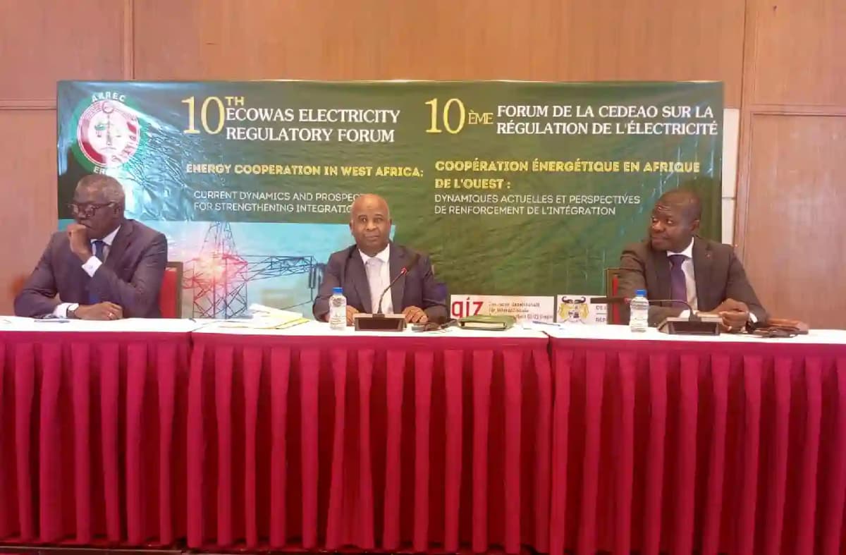 Benin: official launch of the 10th ECOWAS regional forum on electricity regulation