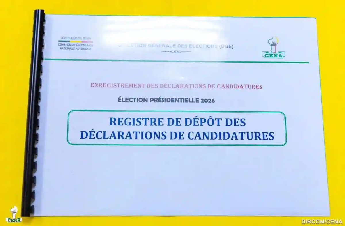 2026 presidential election in Benin: CENA publishes the provisional list of candidates; the party Les Démocrates is absent