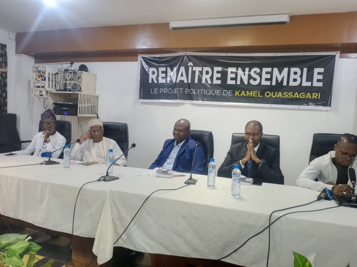 Benin: Daniel Edah alongside Kamel Ouassagari for the launch of the book “Renaître ensemble”