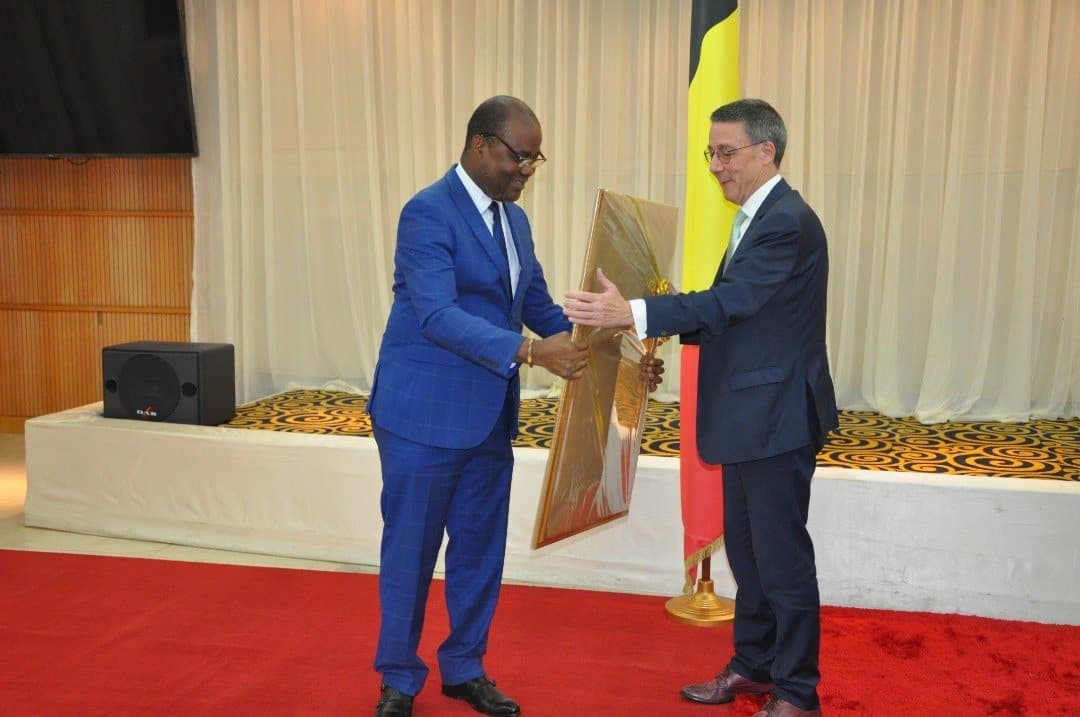 Xavier Leblanc, ambassadeur du Royaume de Belgique près le Bénin, en fin de mission