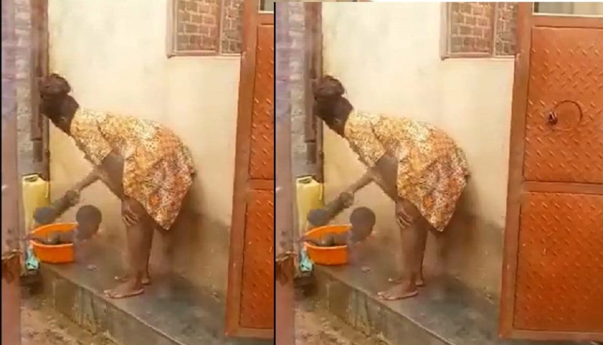 Ouganda: Elle se fait arrêter après avoir été filmée en train de torturer son enfant de 2 ans (vidéo)