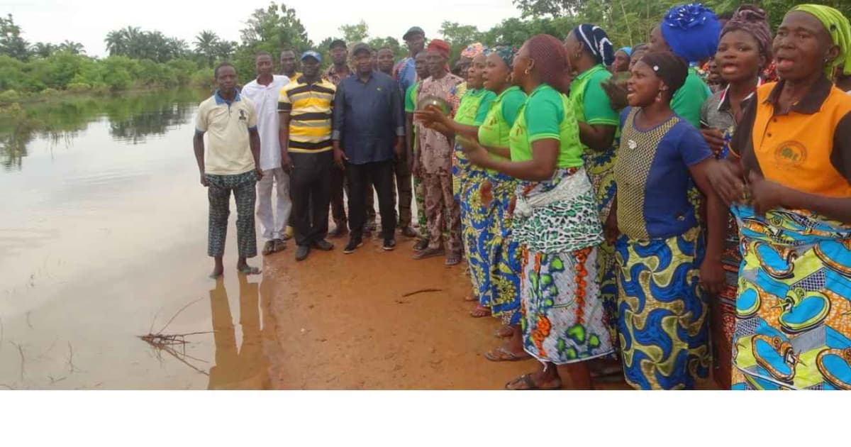 Bénin: Fabrice Gansa au chevet des sinistrés de l’inondation à Zè