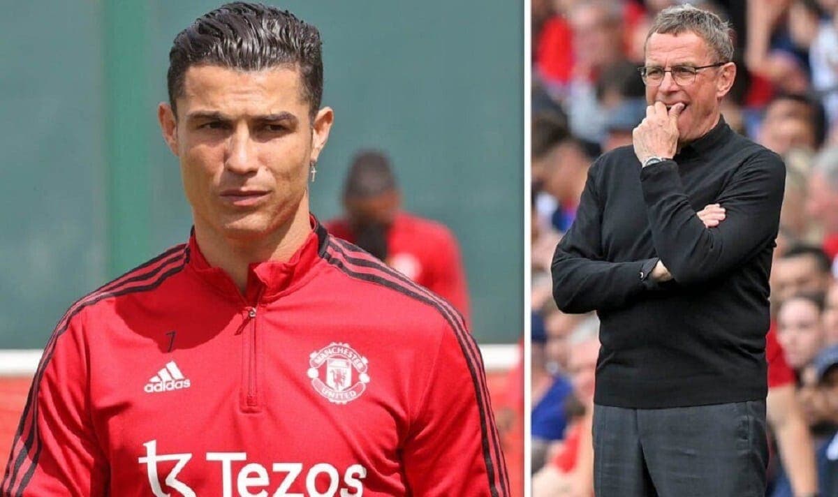 Manchester United: Ralf Rangnick répond sèchement à Ronaldo après son interview
