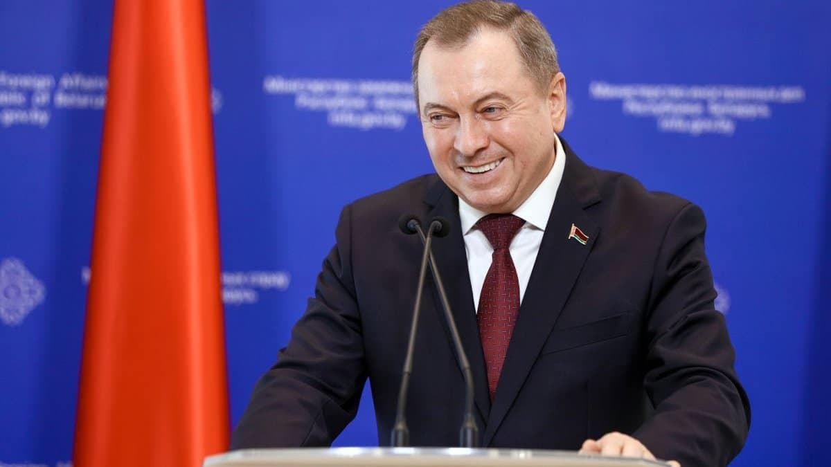 Le ministre biélorusse des Affaires étrangères, Vladimir Makei, est décédé