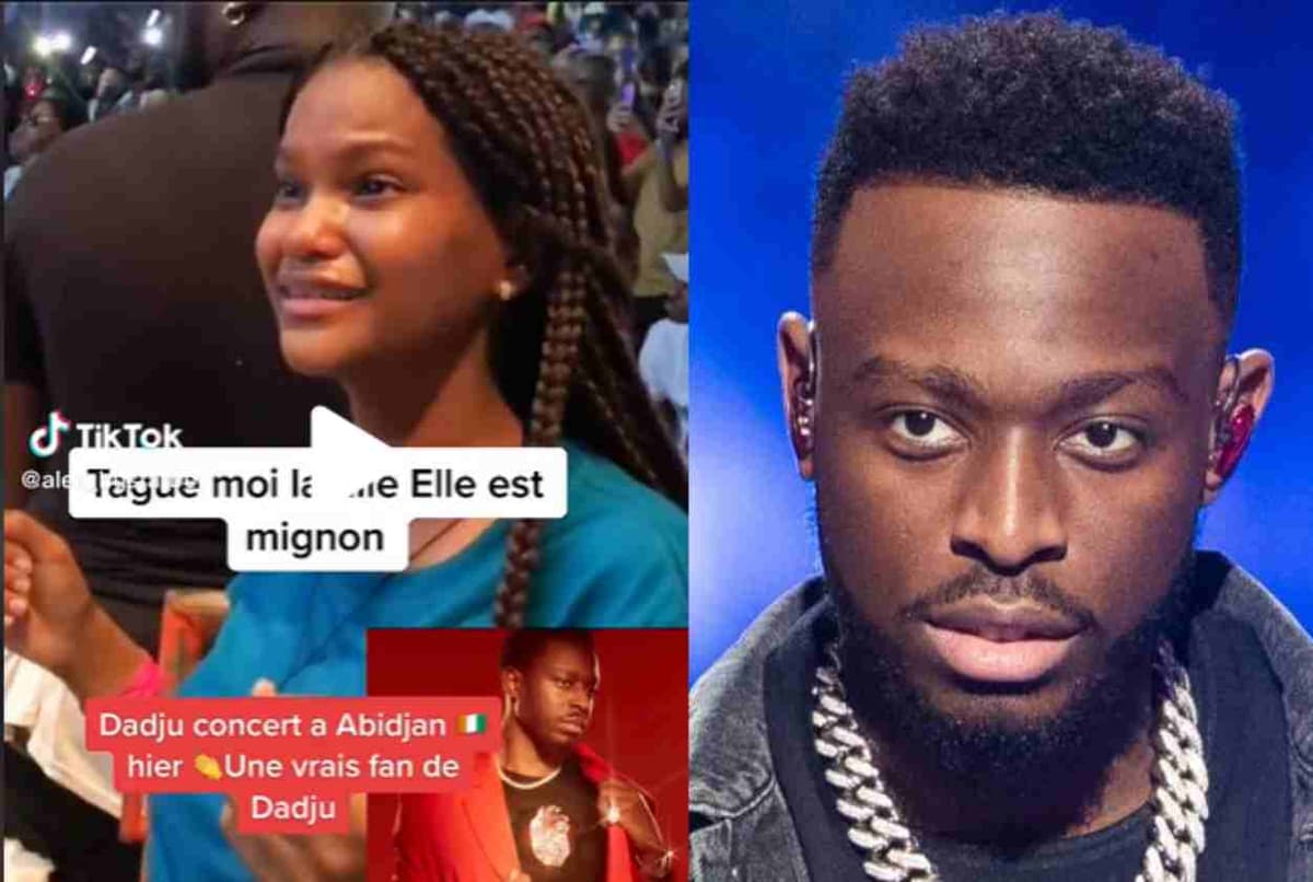 Emotion ou déception amoureuse? Cette fan surexcitée qui pleure au concert de Dadju
