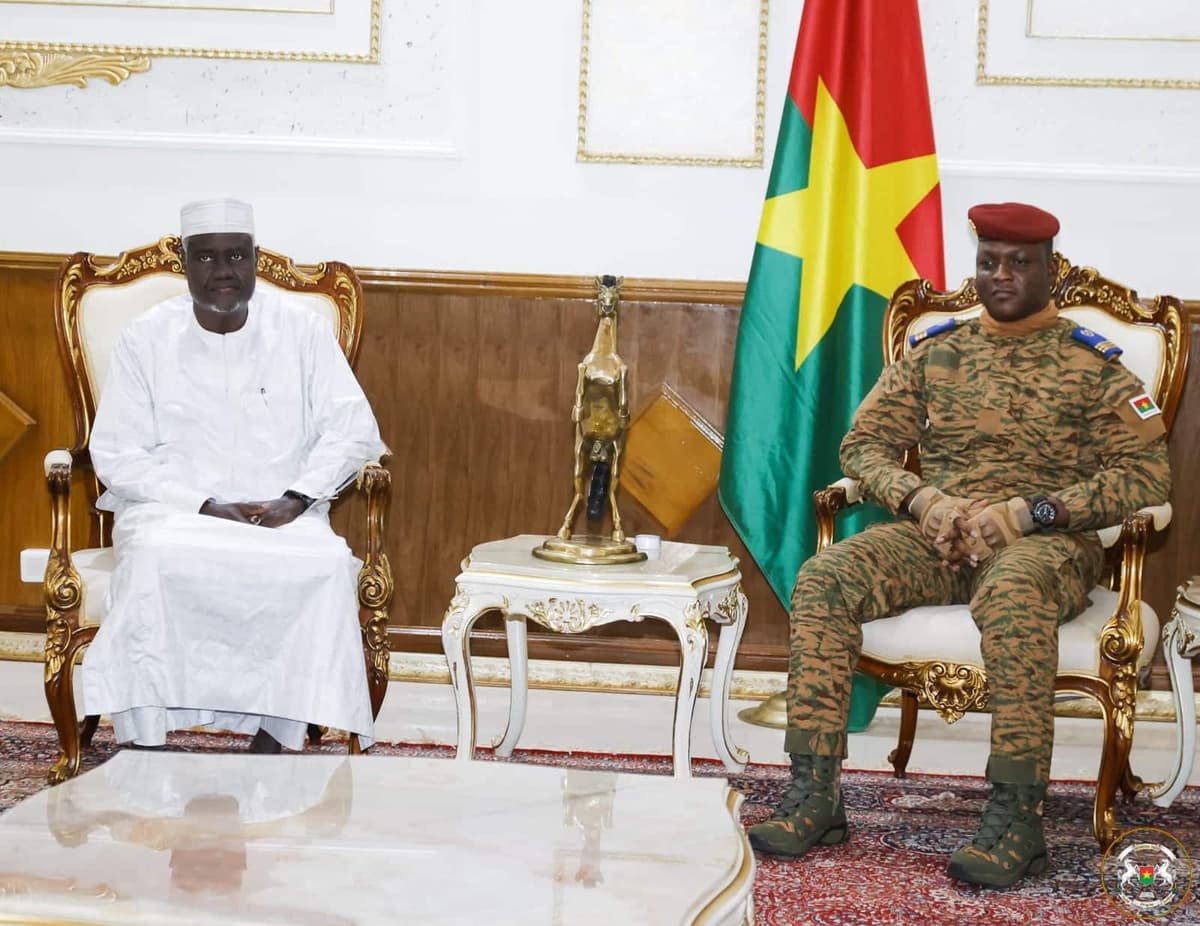 Lutte contre le terrorisme au Burkina: tête-à -tête entre une mission de l’Union africaine et Ibrahim Traoré