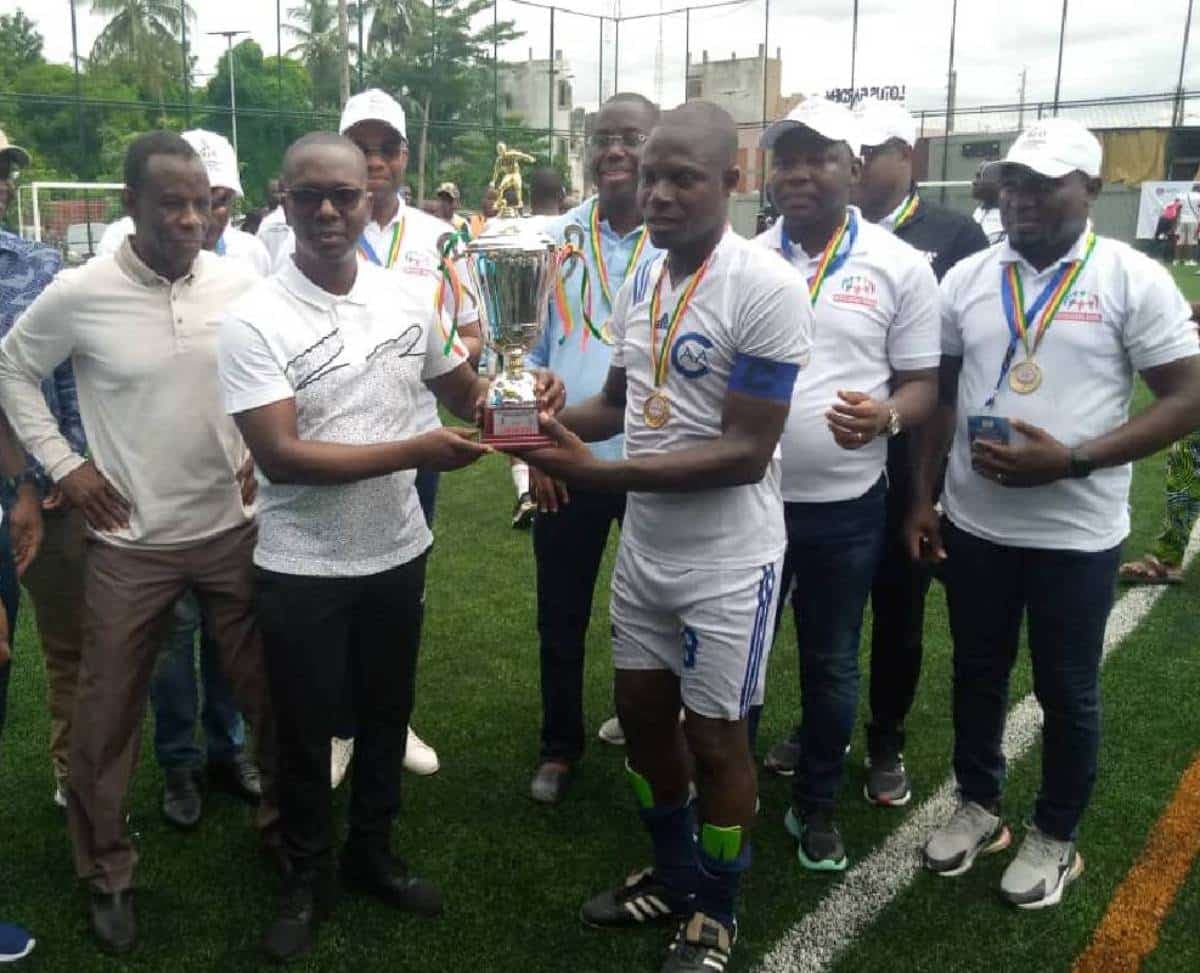 Bénin: la CAA remporte la 2e fois de suite, le tournoi interbancaire de football