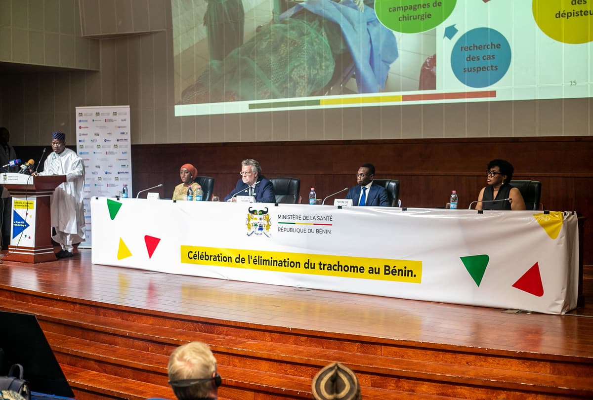 Le Bénin célèbre l’élimination du trachome, une victoire pour la préservation de la vue