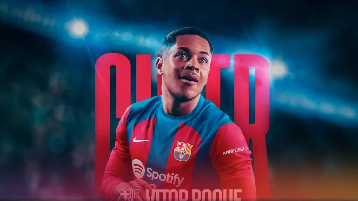 Officiel: le FC Barcelone s’offre Vitor Roque