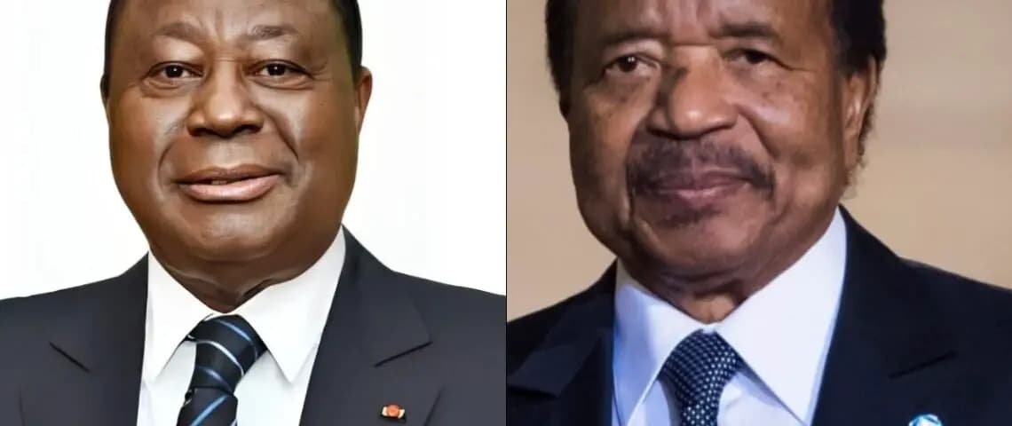 Côte d’Ivoire : Paul Biya rend hommage à Henri Konan Bédié