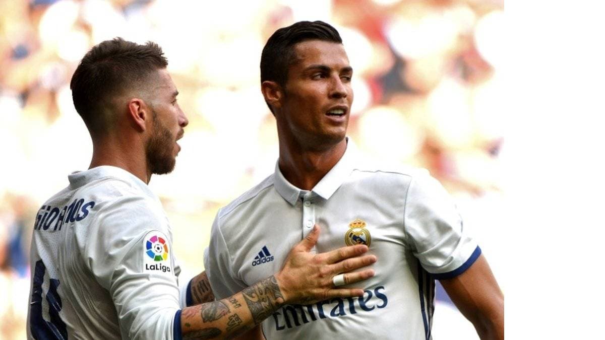 L’échange sympathique entre Cristiano Ronaldo et Sergio Ramos