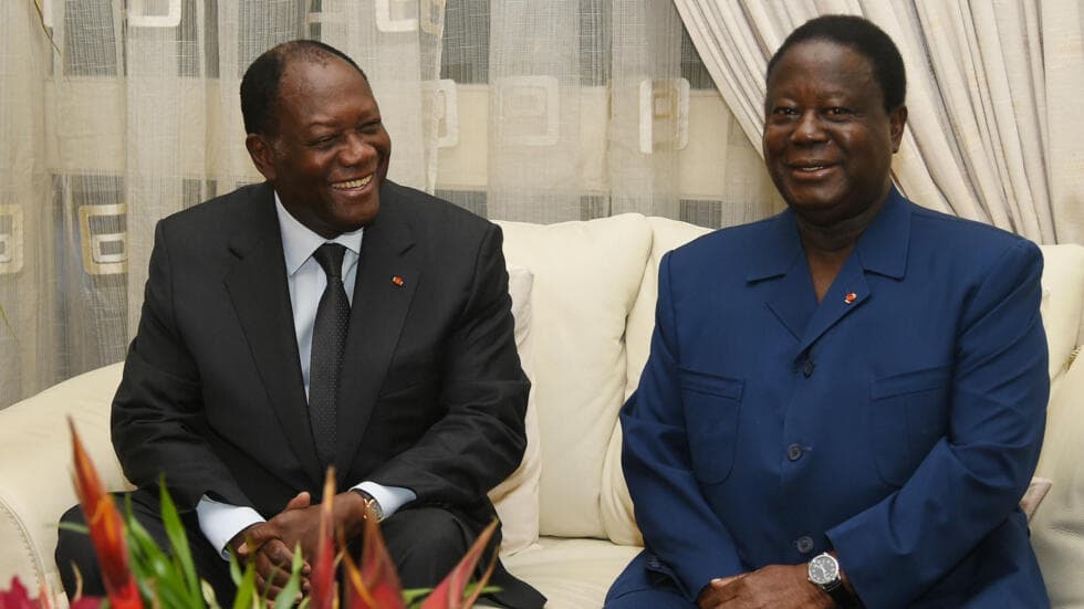 Décès de Henri Konan Bédié: Alassane Ouattara décrète 10 jours de deuil national
