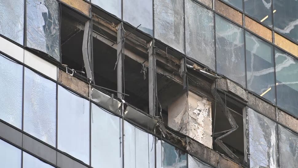 Nouvelle attaque contre Moscou : un immeuble de bureaux endommagé