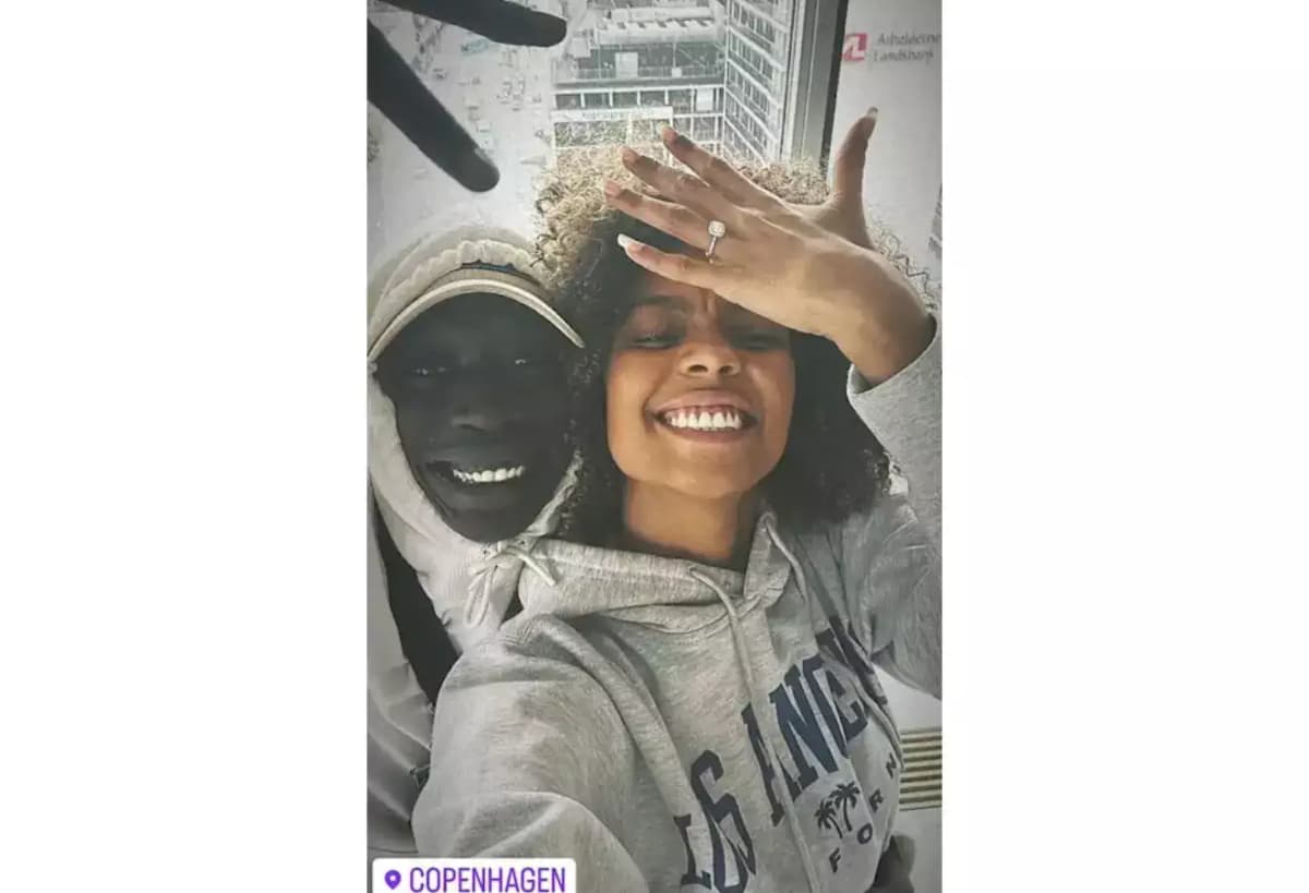 Le tiktokeur le plus suivis, Khaby Lame, annonce son mariage avec Wendy Thembelihle Juel