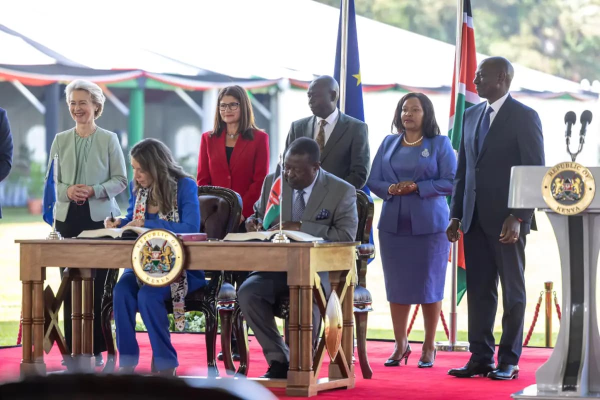 L’Union Européenne et le Kenya actent un accord commercial « historique »