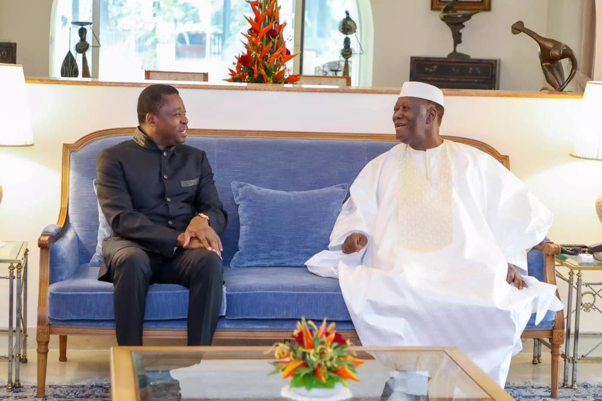Côte d’Ivoire: Faure Gnassingbé en visite chez Alassane Ouattara