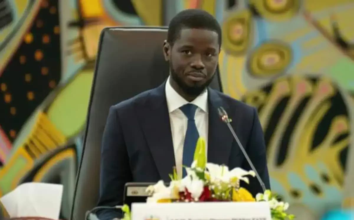 Le Président du Sénégal, Bassirou Diomaye Faye