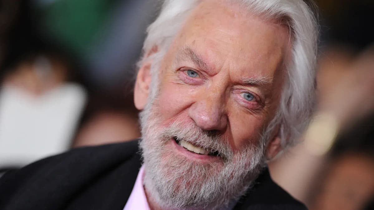 Décès de l’acteur canadien Donald Sutherland, star de « Hunger Games »