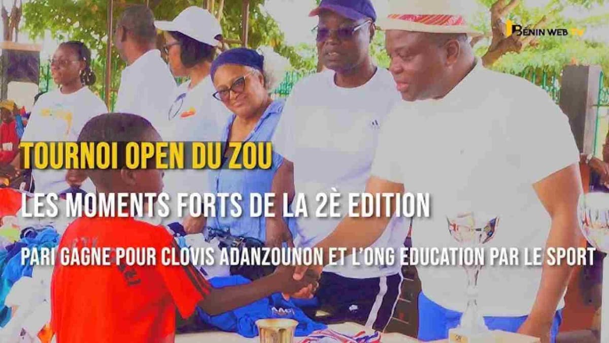 Bénin – Tournoi Open du Zou 2024: le maire Rufino d’Almeida fait une grande annonce (vidéo)